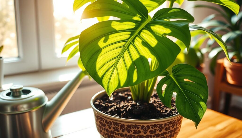 monstera watering tips